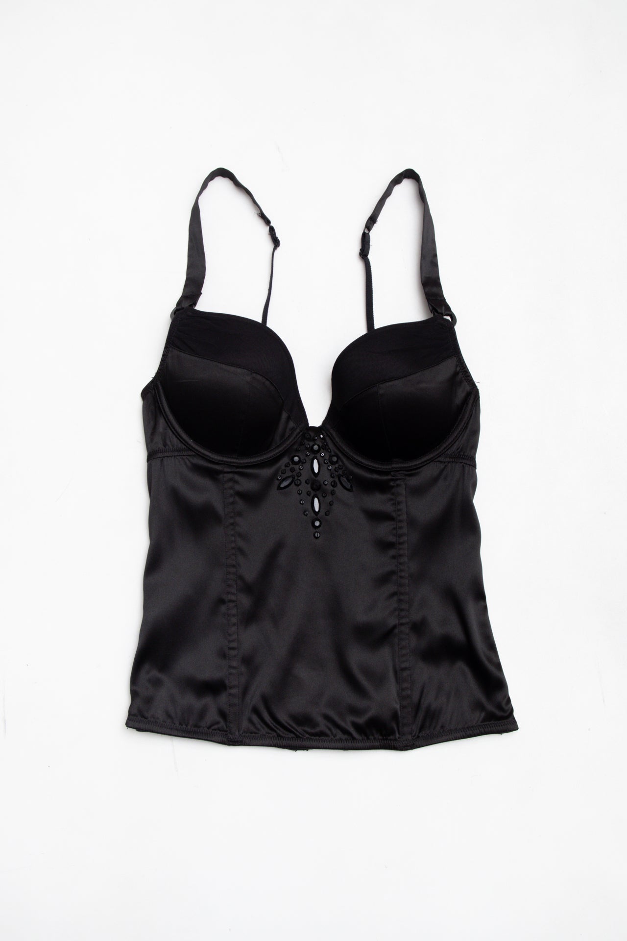 #9 La Senza Black Gem Stone Corset | C.146 | Size 8