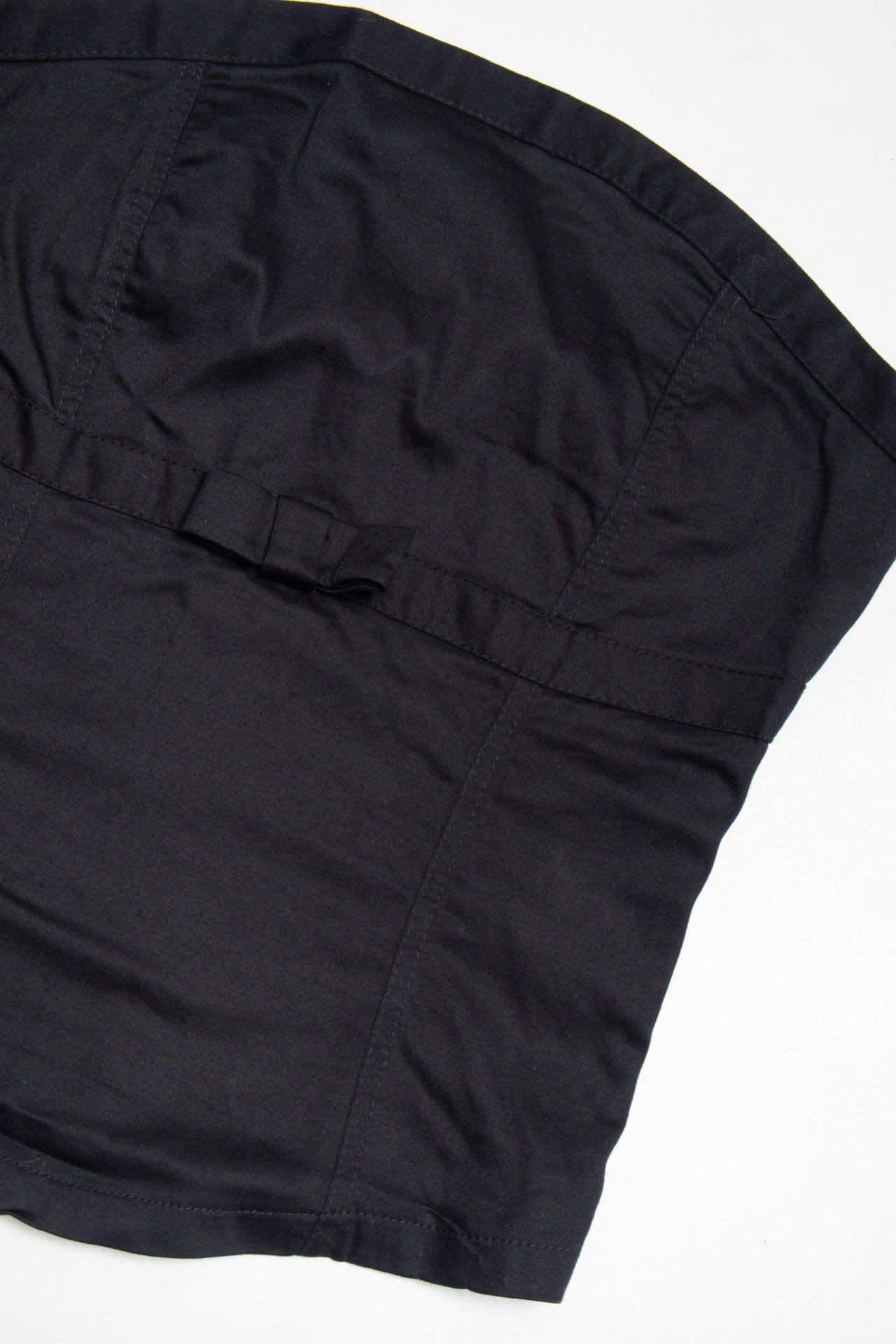 #96 black bow detail bustier| c. 160 | size 8