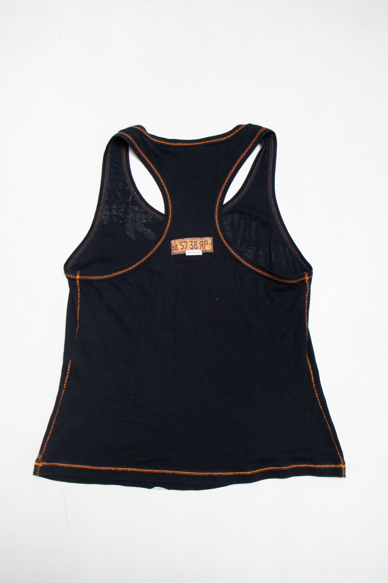 #98 Occhi Verdi neon grafitti tank | c. 160 | size 8
