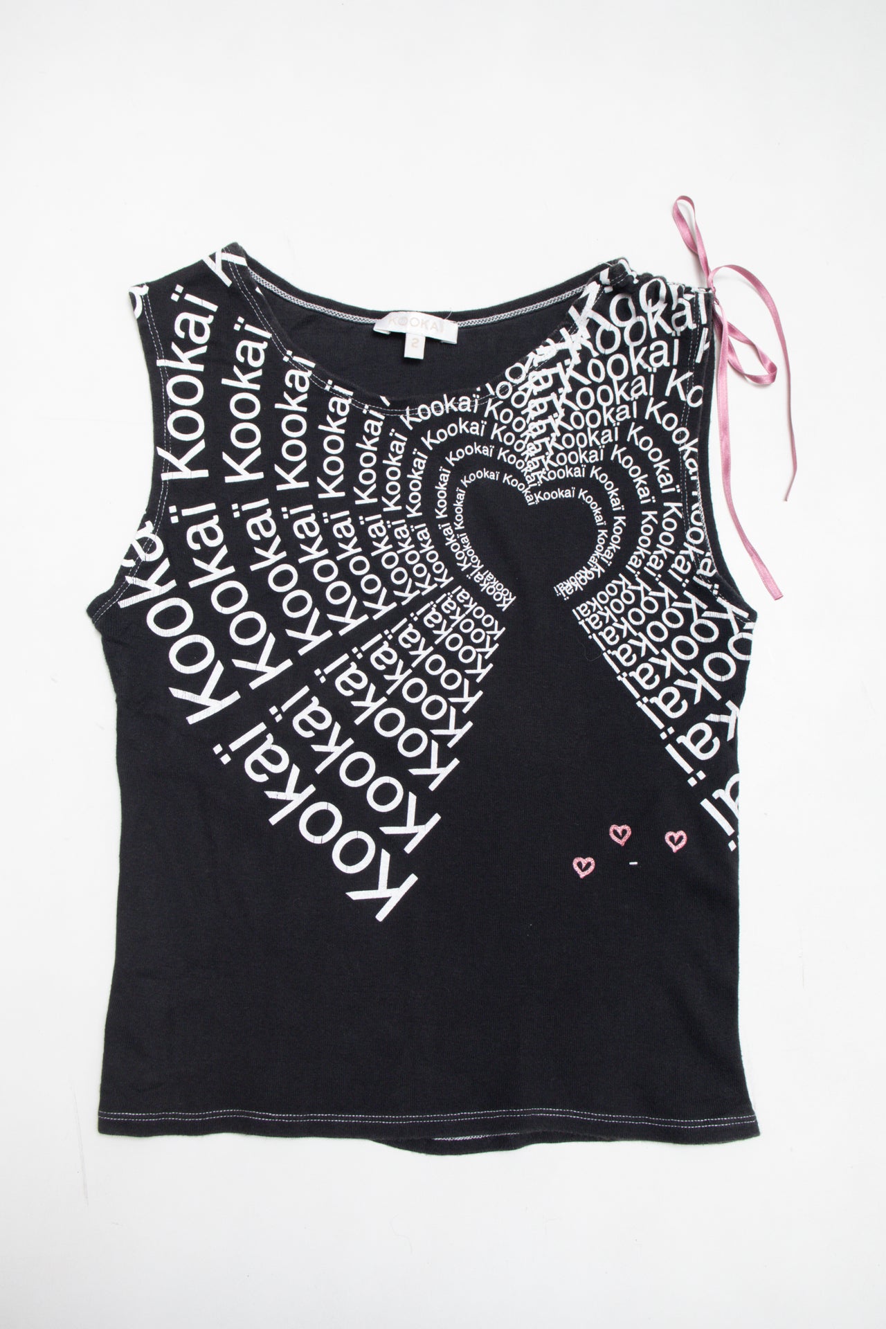 #108 Kookai graphic heat tank | c. 160 | size 10