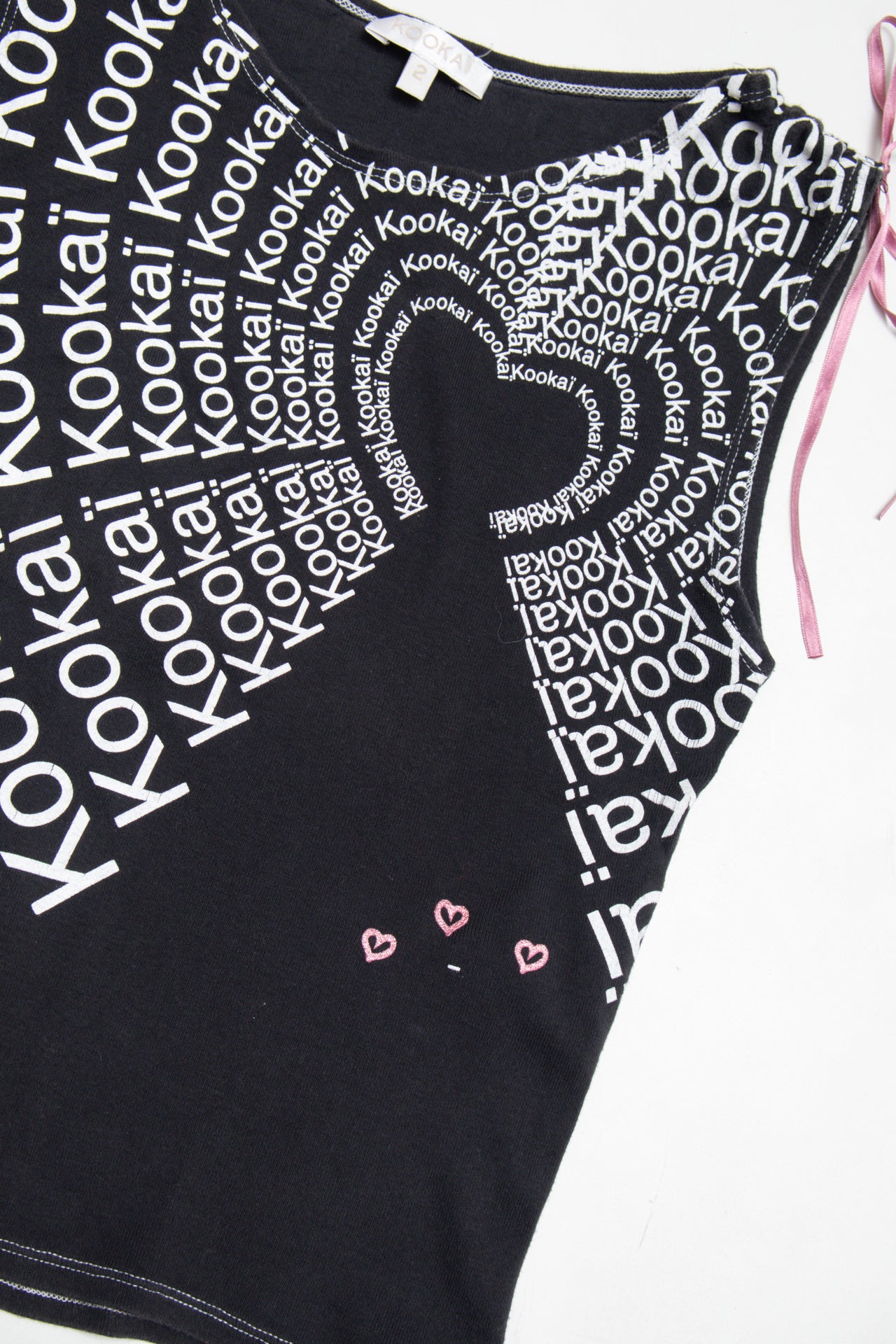 #108 Kookai graphic heat tank | c. 160 | size 10
