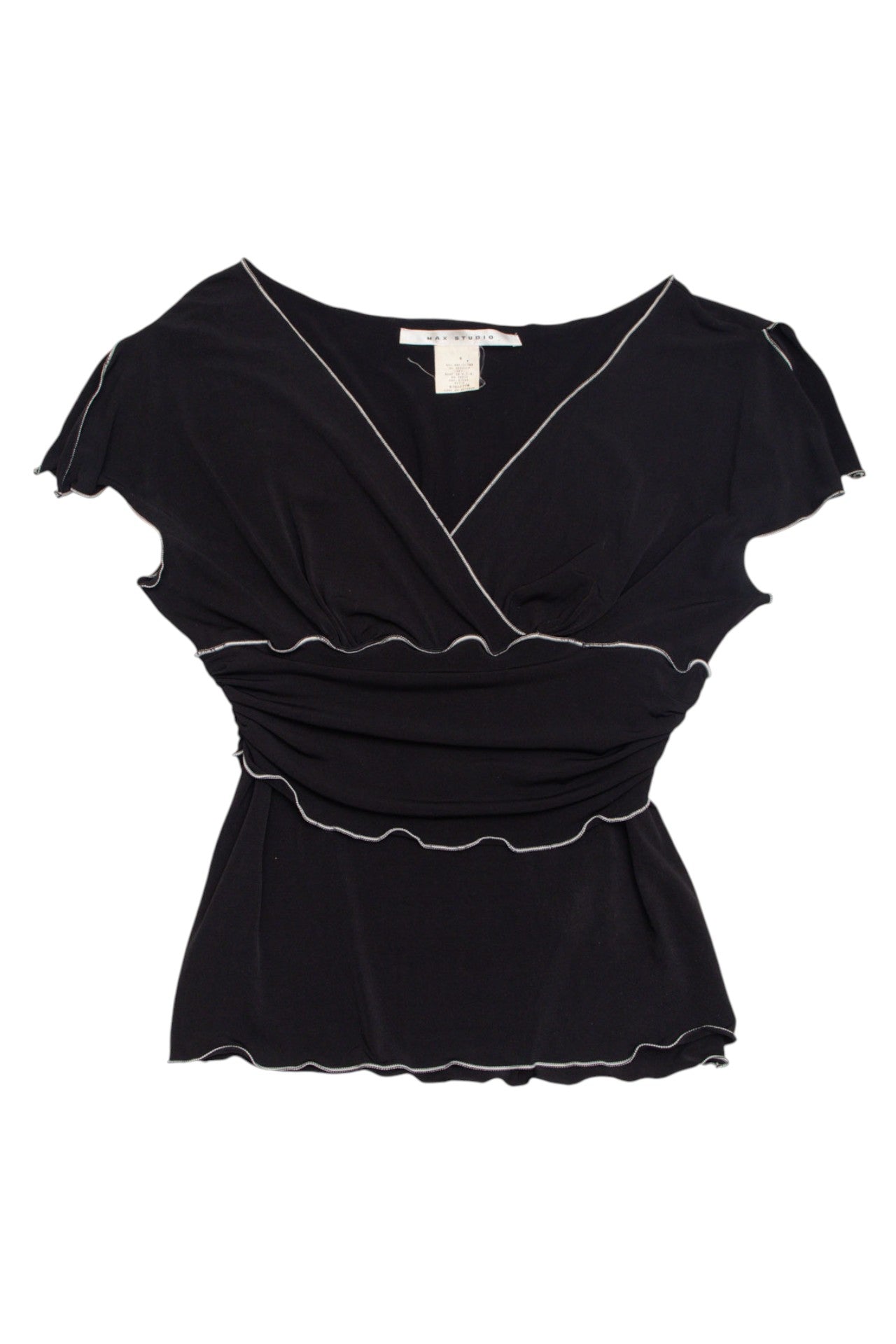 #08 USA Max Studio Black Tee | C.154 | Size 10/12