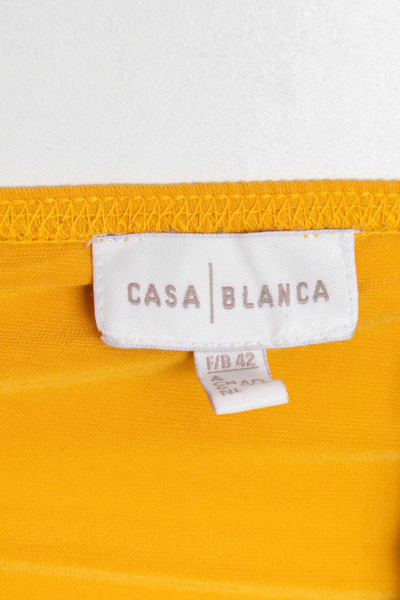 #114 Casa Blanca mustard yellow camisole | c. 160 | size 8