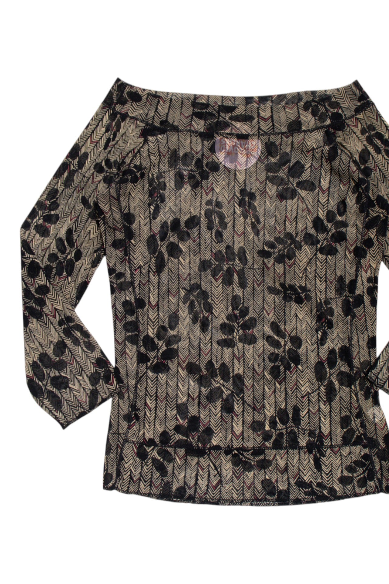 #119 The Limited leafed mesh top | c. 160 | size 10