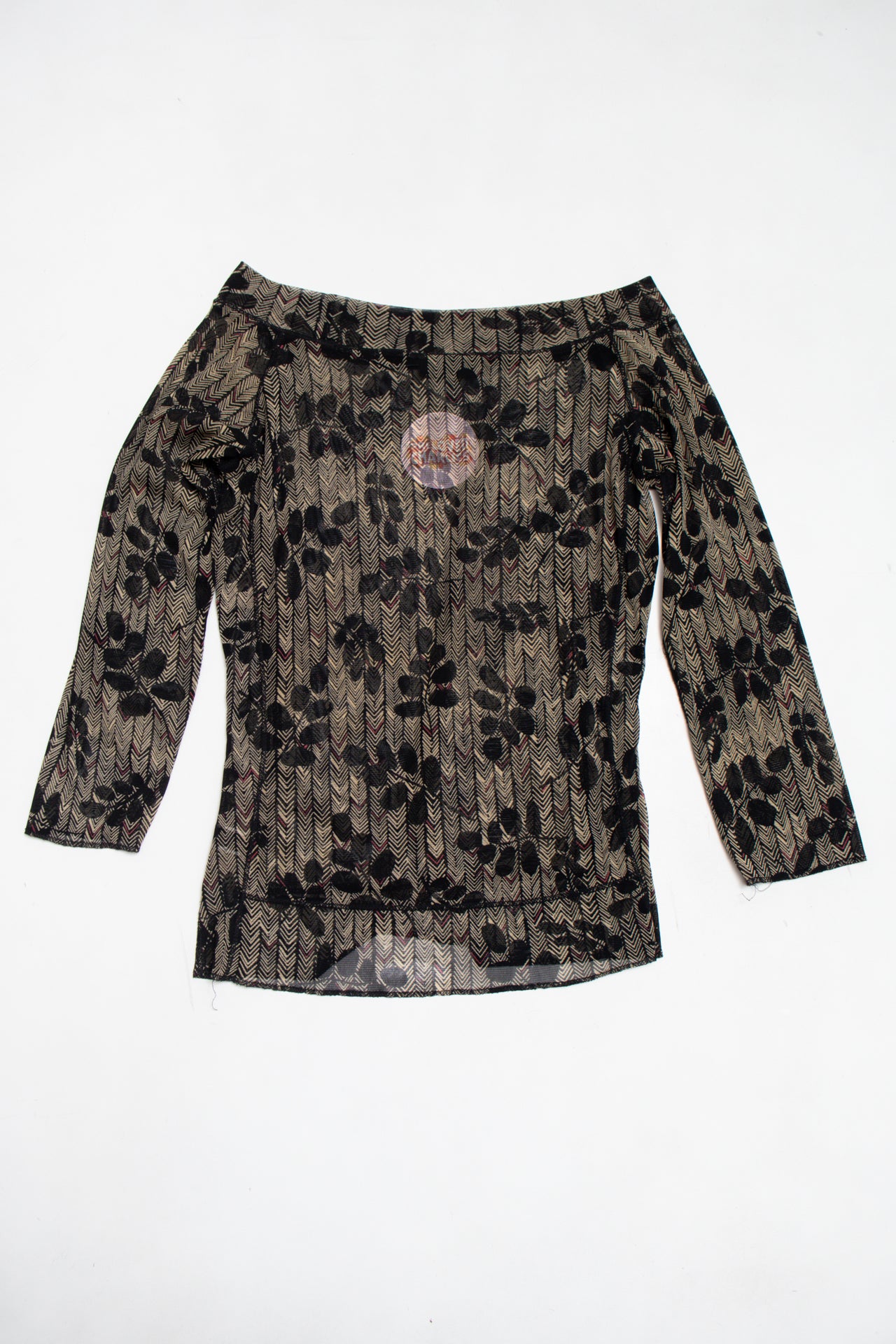 #119 The Limited leafed mesh top | c. 160 | size 10
