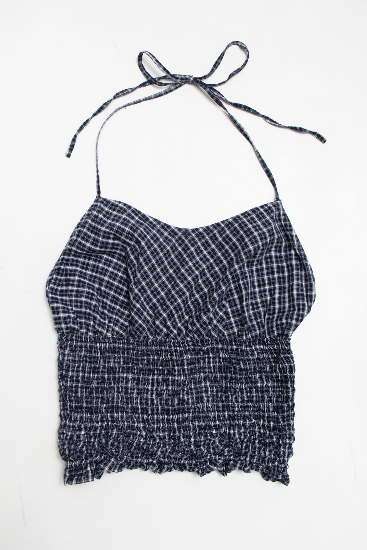 #124 Jennyfer gingham halter top | c. 160 | size 6/8
