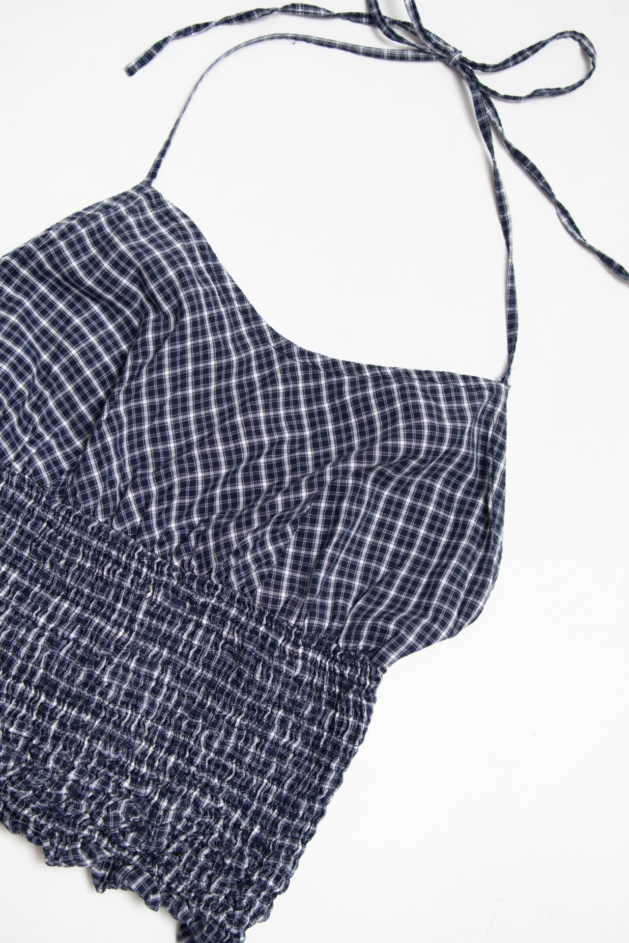 #124 Jennyfer gingham halter top | c. 160 | size 6/8