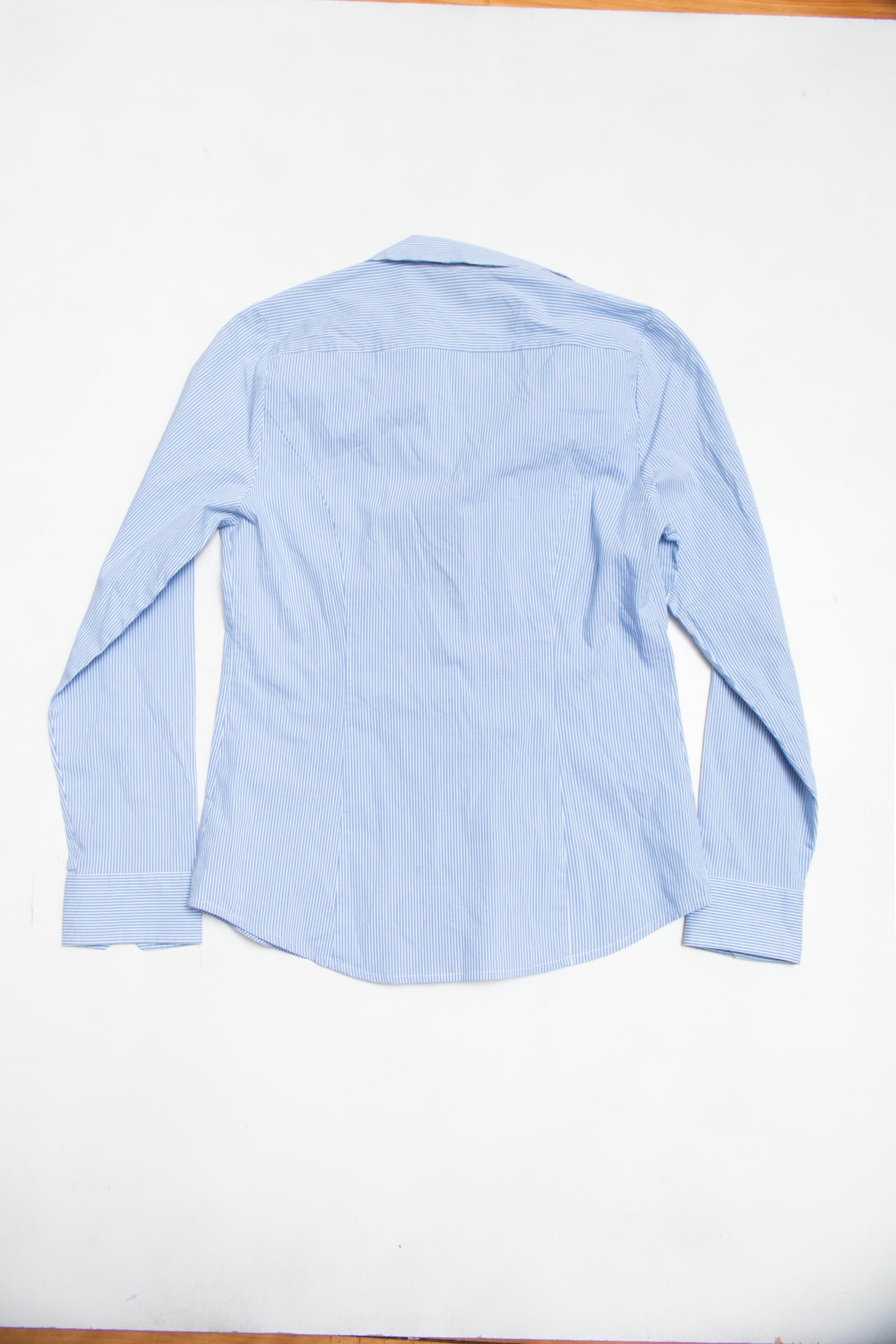 #125 Express striped button up | c. 160 | size 8
