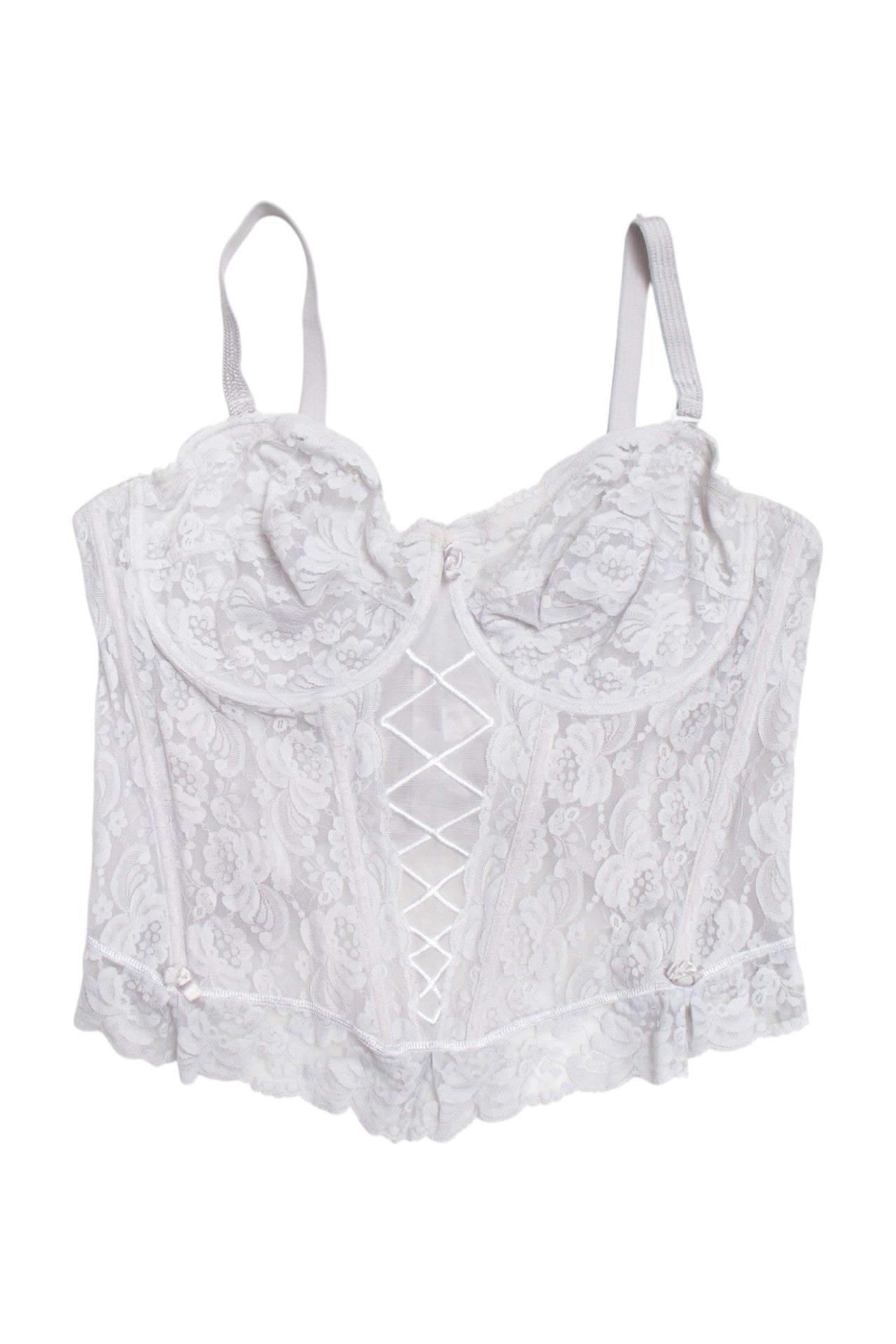 #126 Nuance grey bralette corset | c. 160 | size 16DD