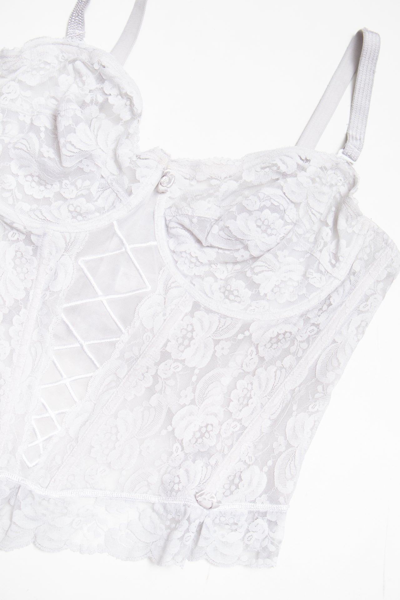 #126 Nuance grey bralette corset | c. 160 | size 16DD