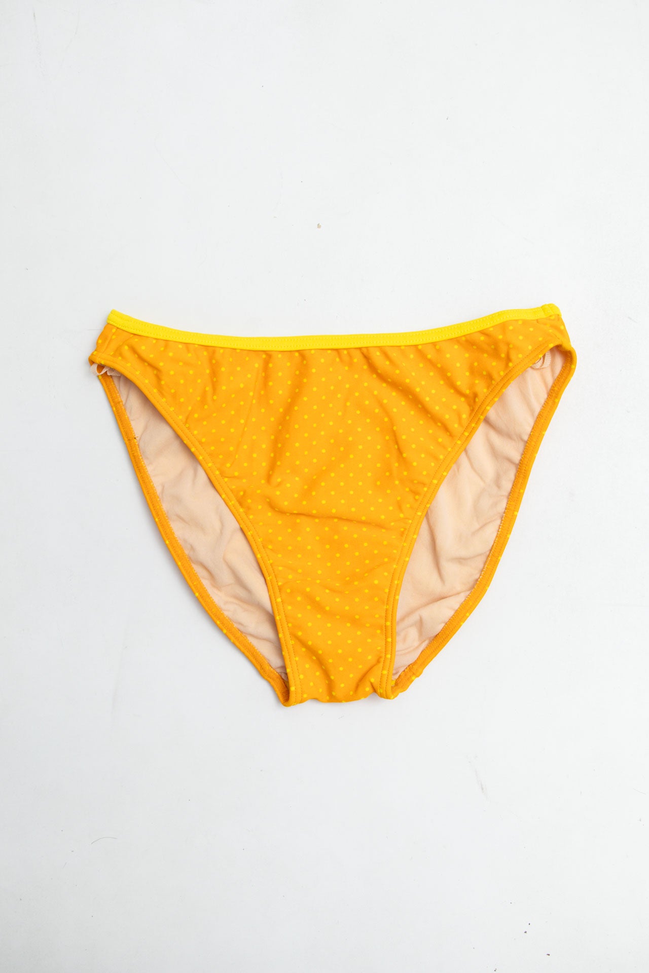 #30 Orange Spotted Bikini Bottoms | Slutty Szn | Size 8