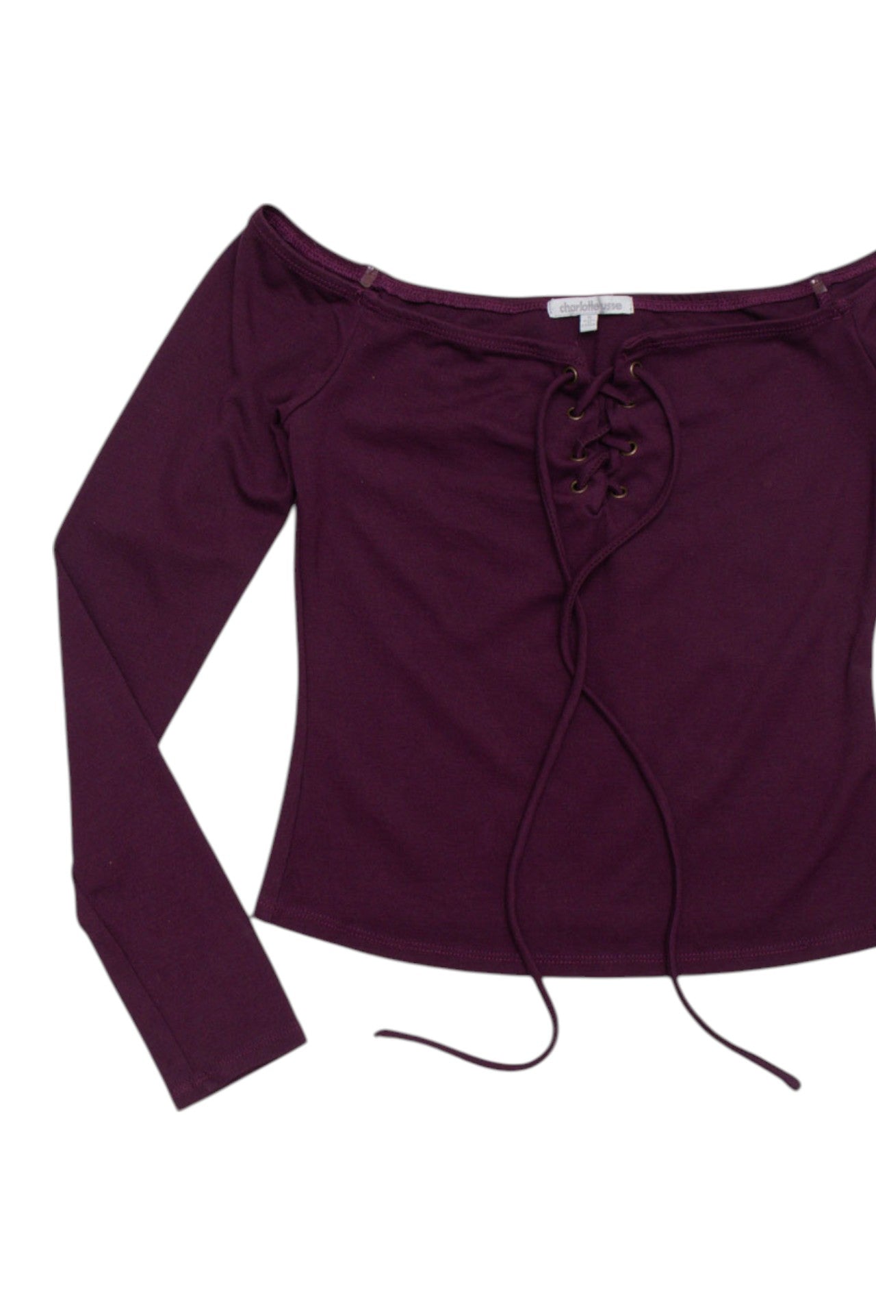 #24 Charlotte Russe Purple Top | C.154 | Size 8