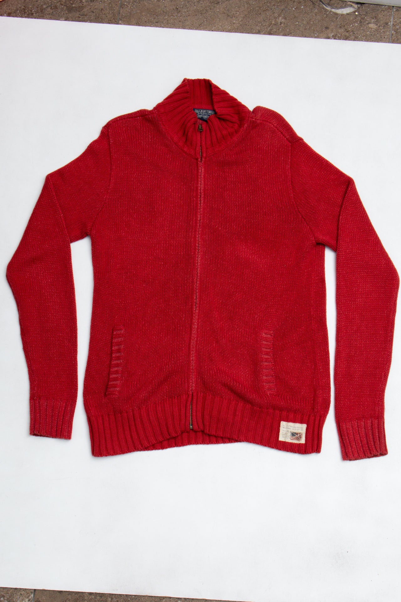 #30 Red Polo Zip Up | Emma At The Olympics | Size 14