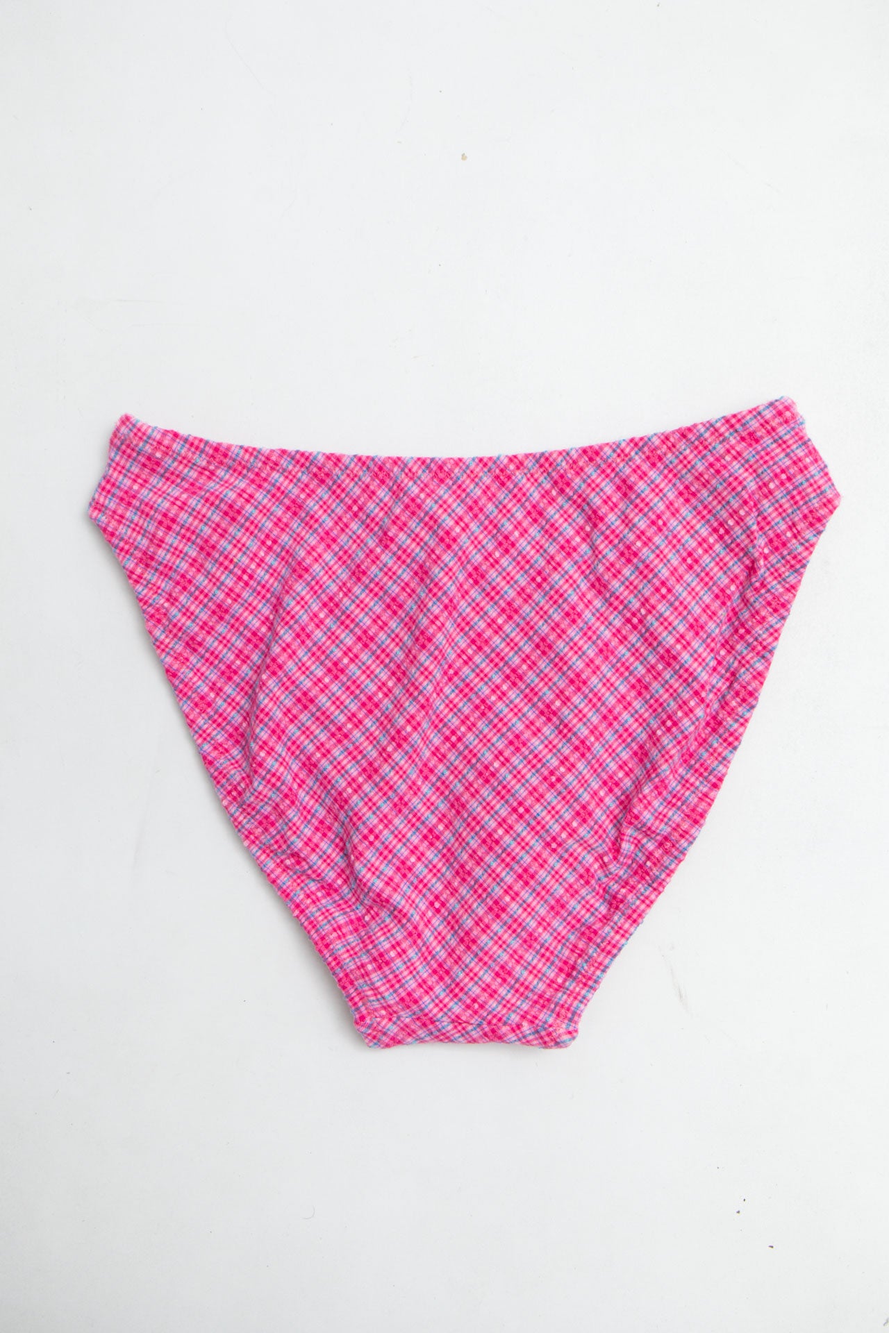 #23 Pink Plaid Bikini Bottoms | Slutty Szn | Size 8