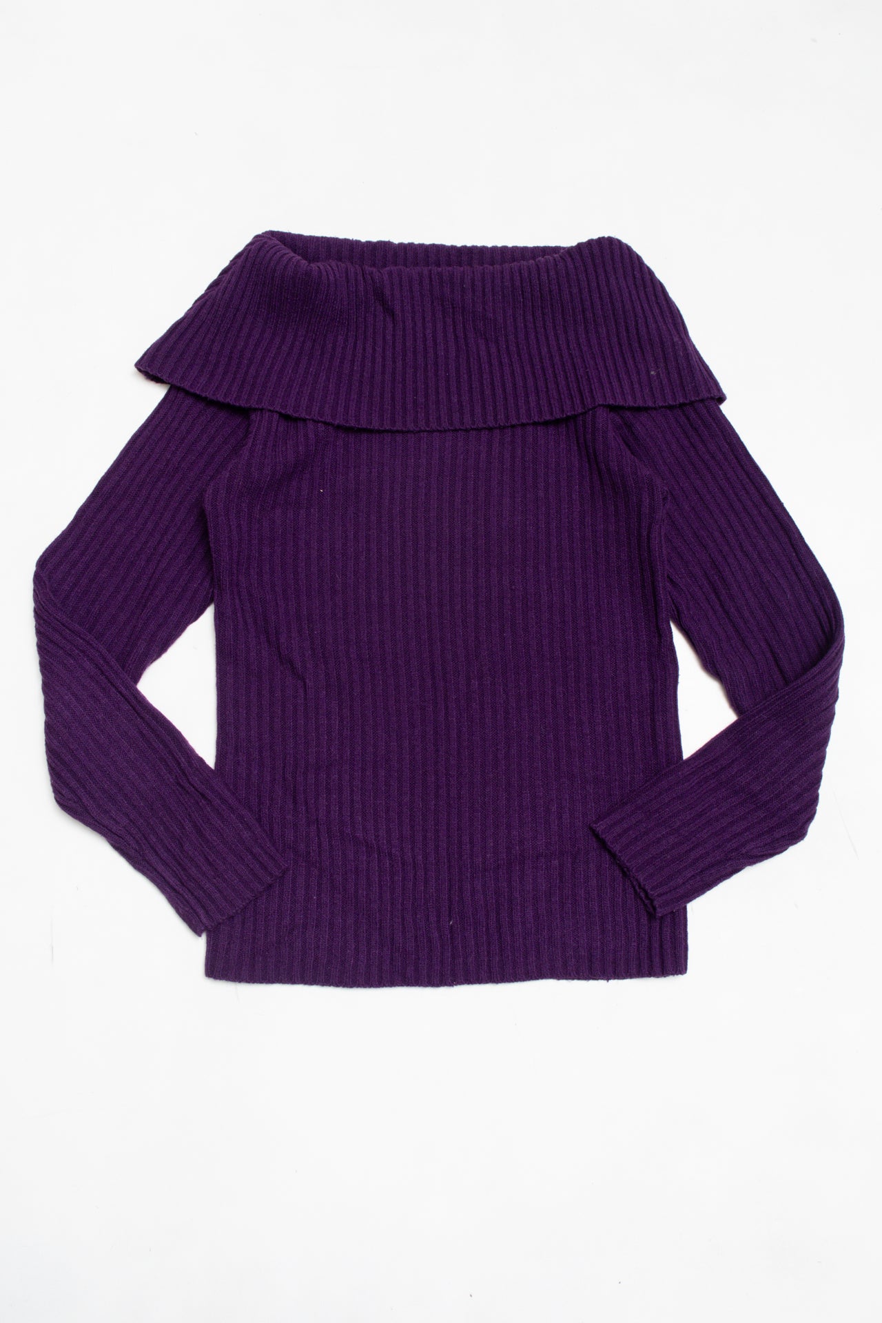 #143 Jennyfer purple cow-neck jumper | c. 160 | size 10