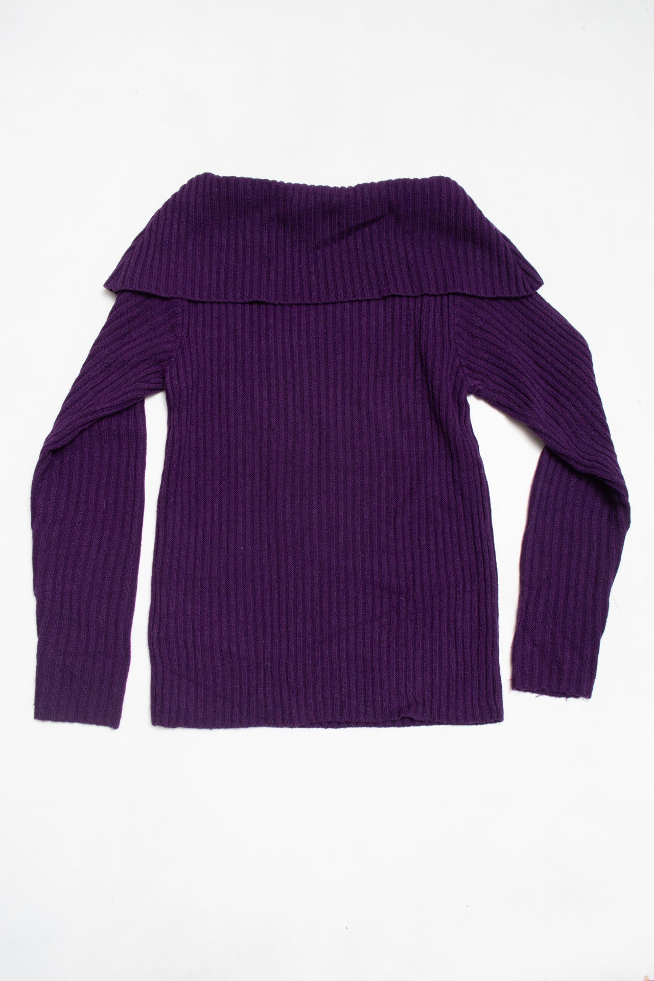 #143 Jennyfer purple cow-neck jumper | c. 160 | size 10