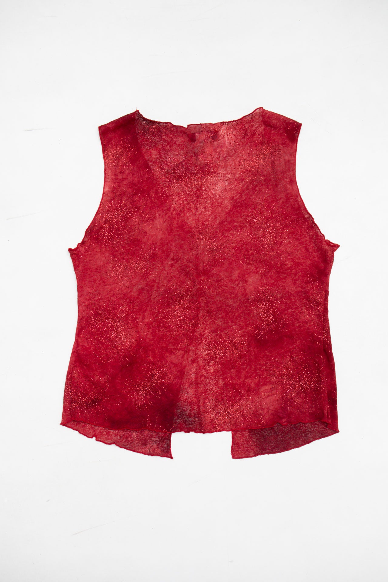 #29 USA ENT Red Sparkly Tank | C.154 | Size 10/12