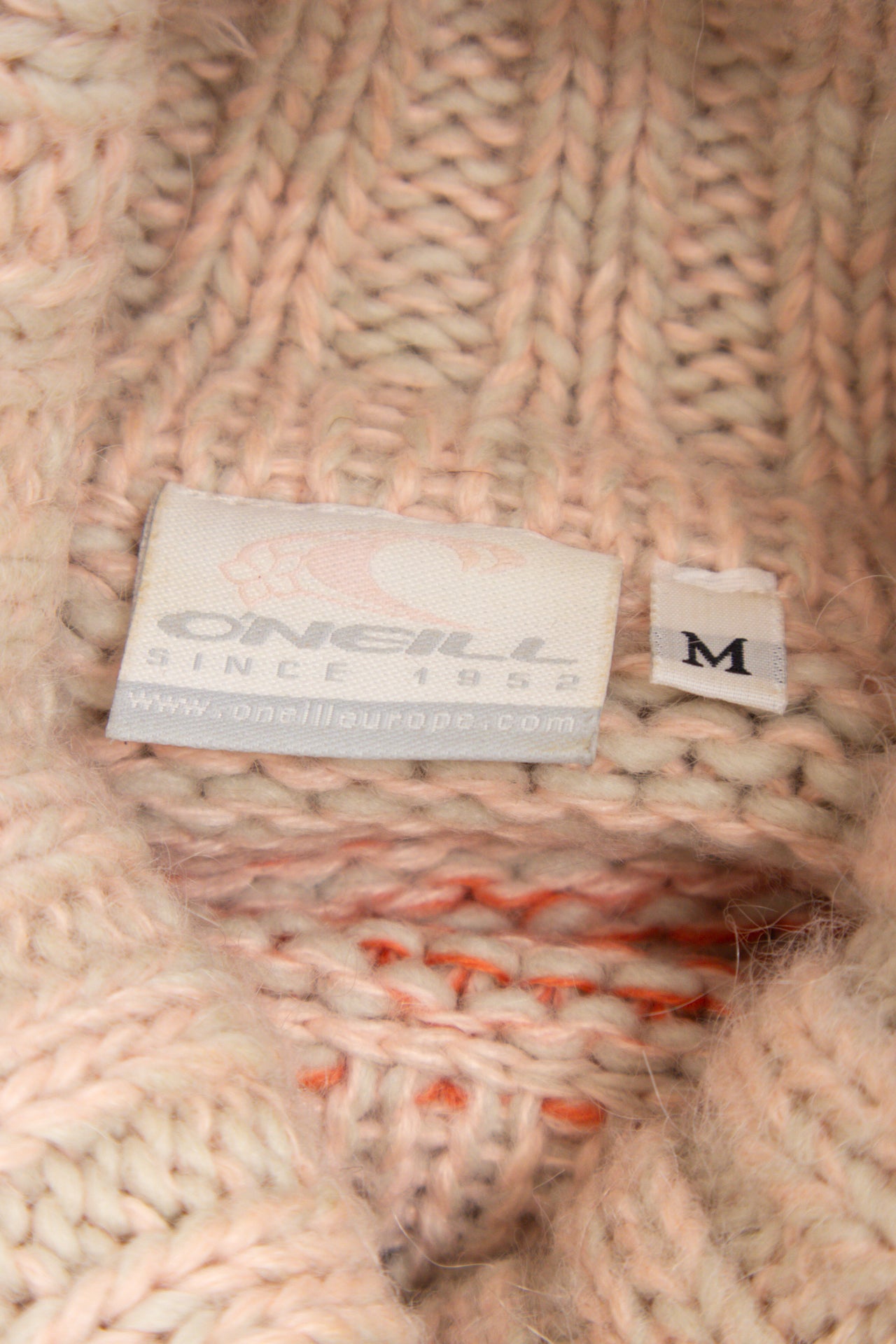 #147 O'Neil striped knitted mohair blend jumper | c. 160 | size 10
