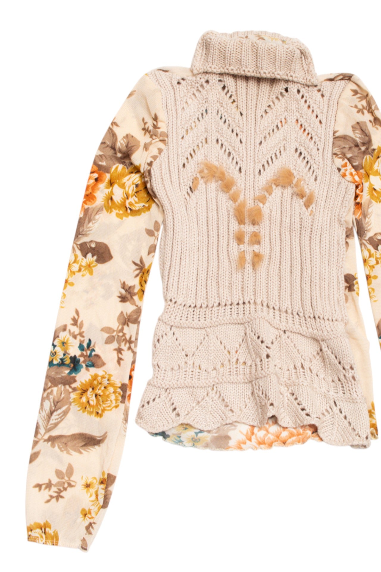#160 knitted mesh sleeve jumper | c. 160 | size 8