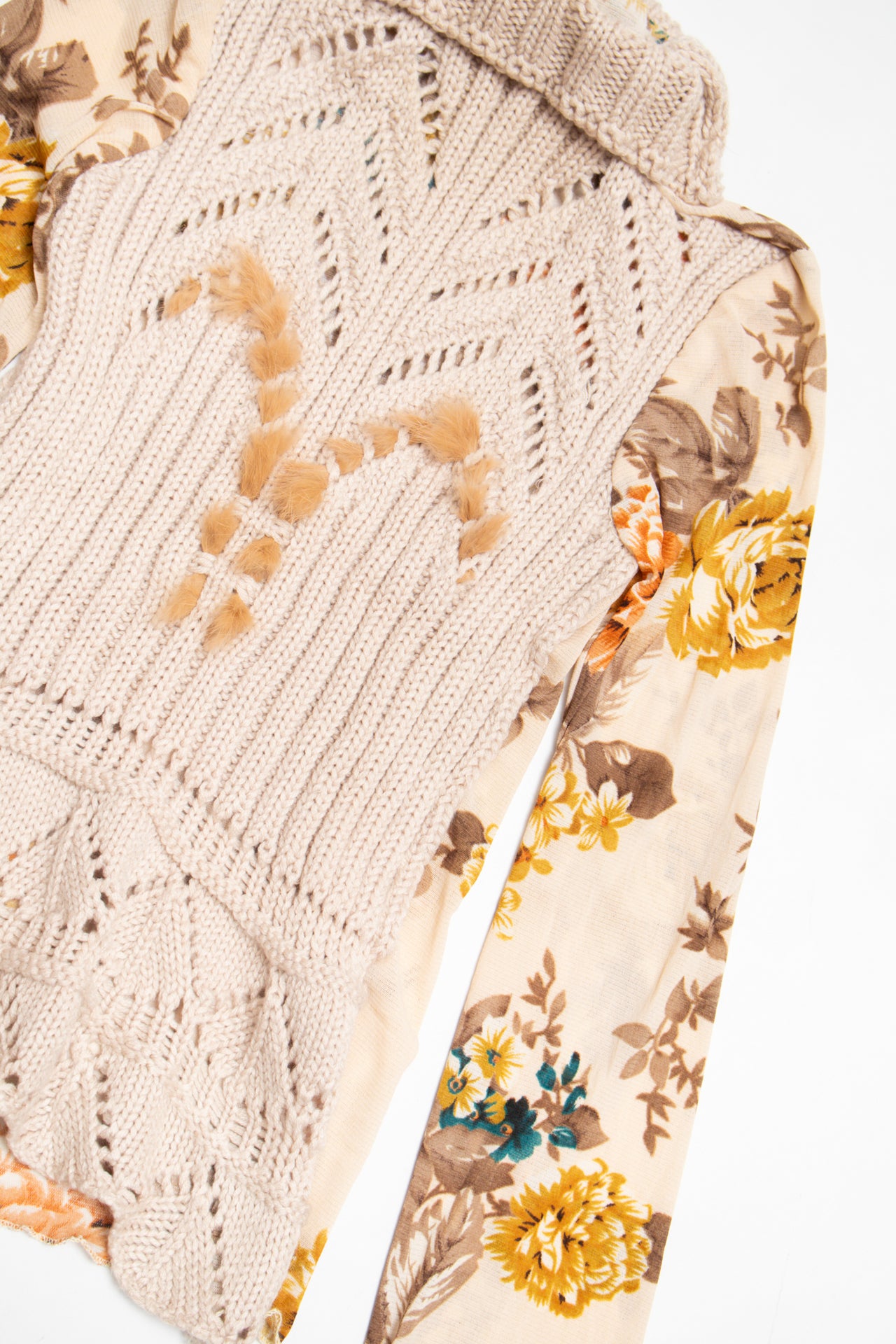 #160 knitted mesh sleeve jumper | c. 160 | size 8