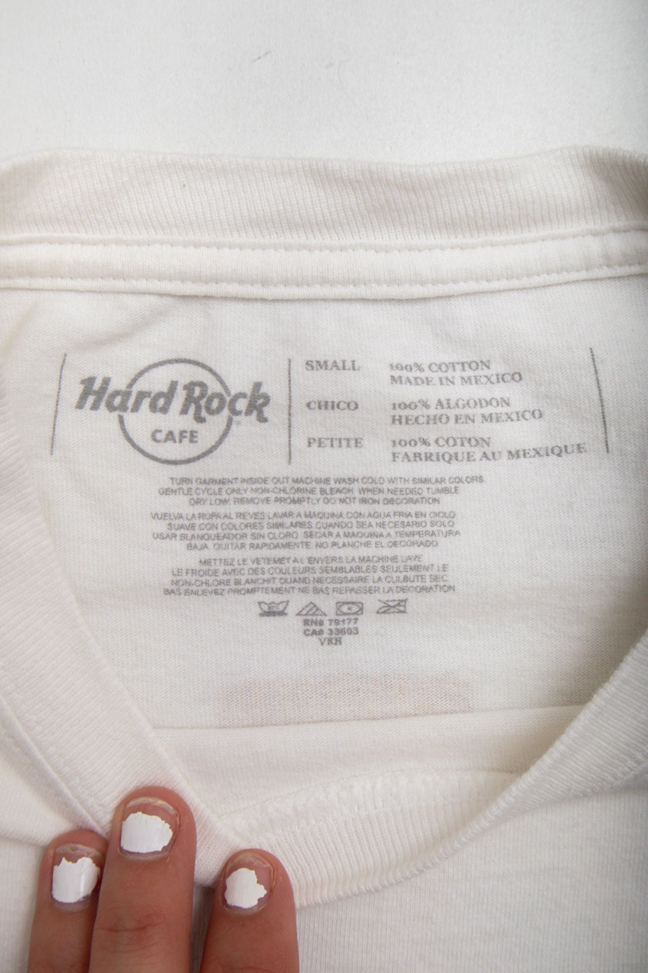 #48 Hard Rock Cafe Top | C.146 | Size 10