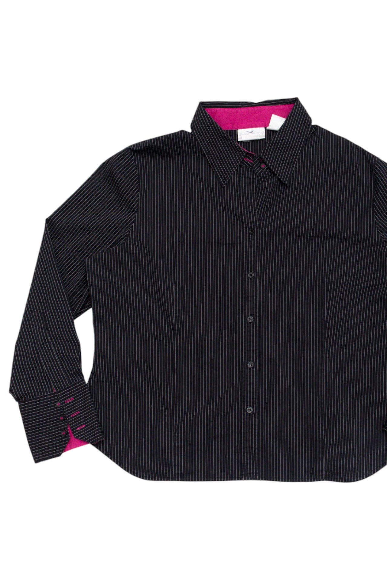 #56 Worthington Striped Linen Shirt | C.154 | Size 14