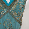 #160 Silk Niteline Gown Blue | c. 208 | Size 8