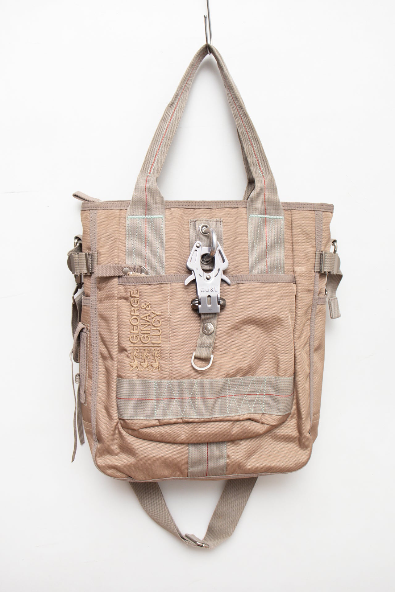 #246 George Gina & Lucy brown tote bag | c. 160