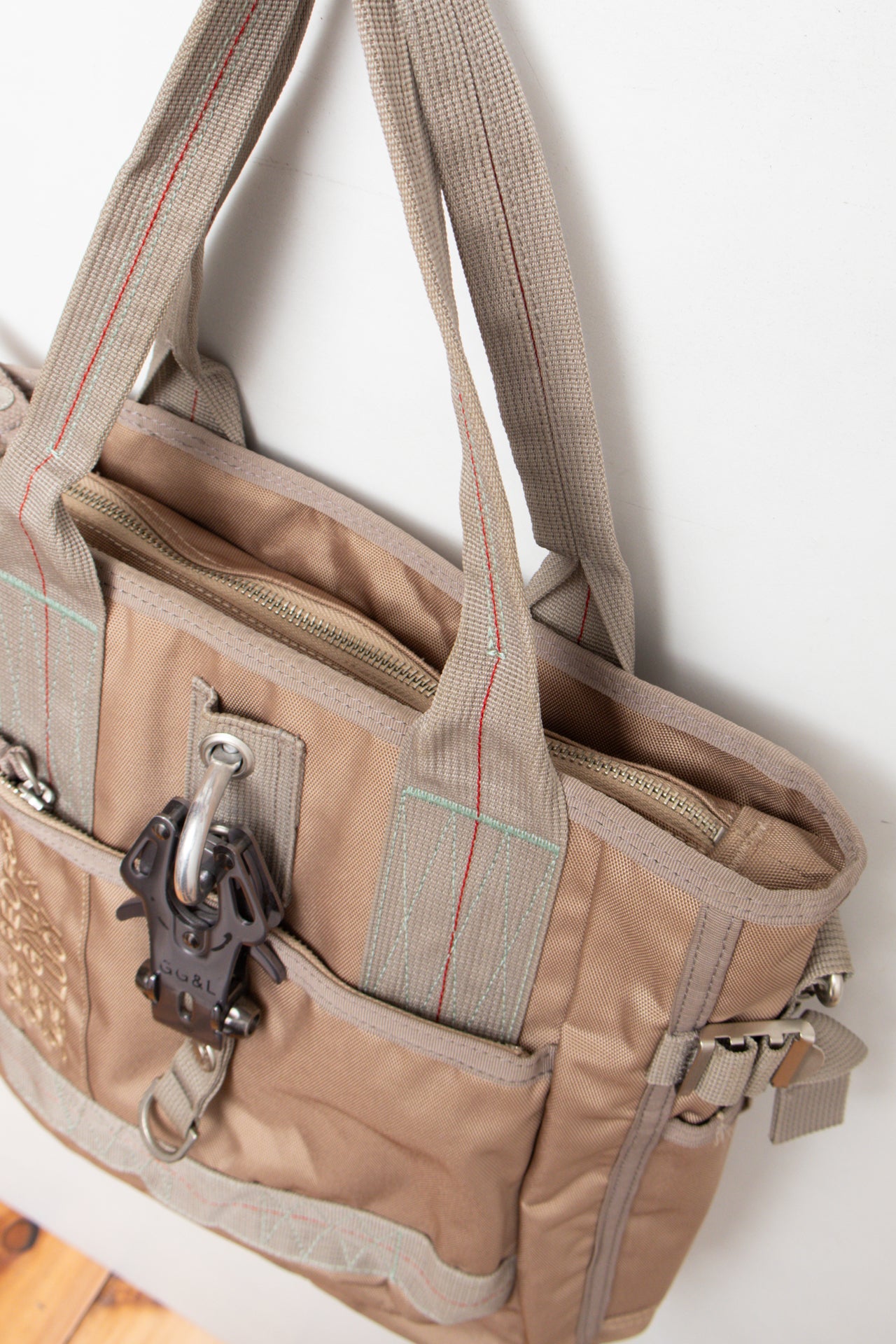 #246 George Gina & Lucy brown tote bag | c. 160