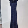 #164 Sténay Silk Gown Navy | c. 208 | Size 6