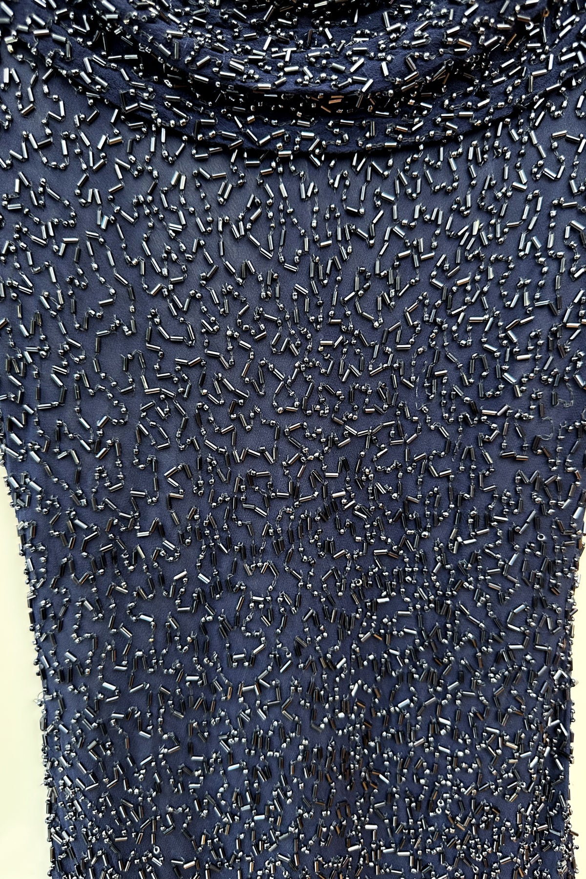 #164 Sténay Silk Gown Navy | c. 208 | Size 6
