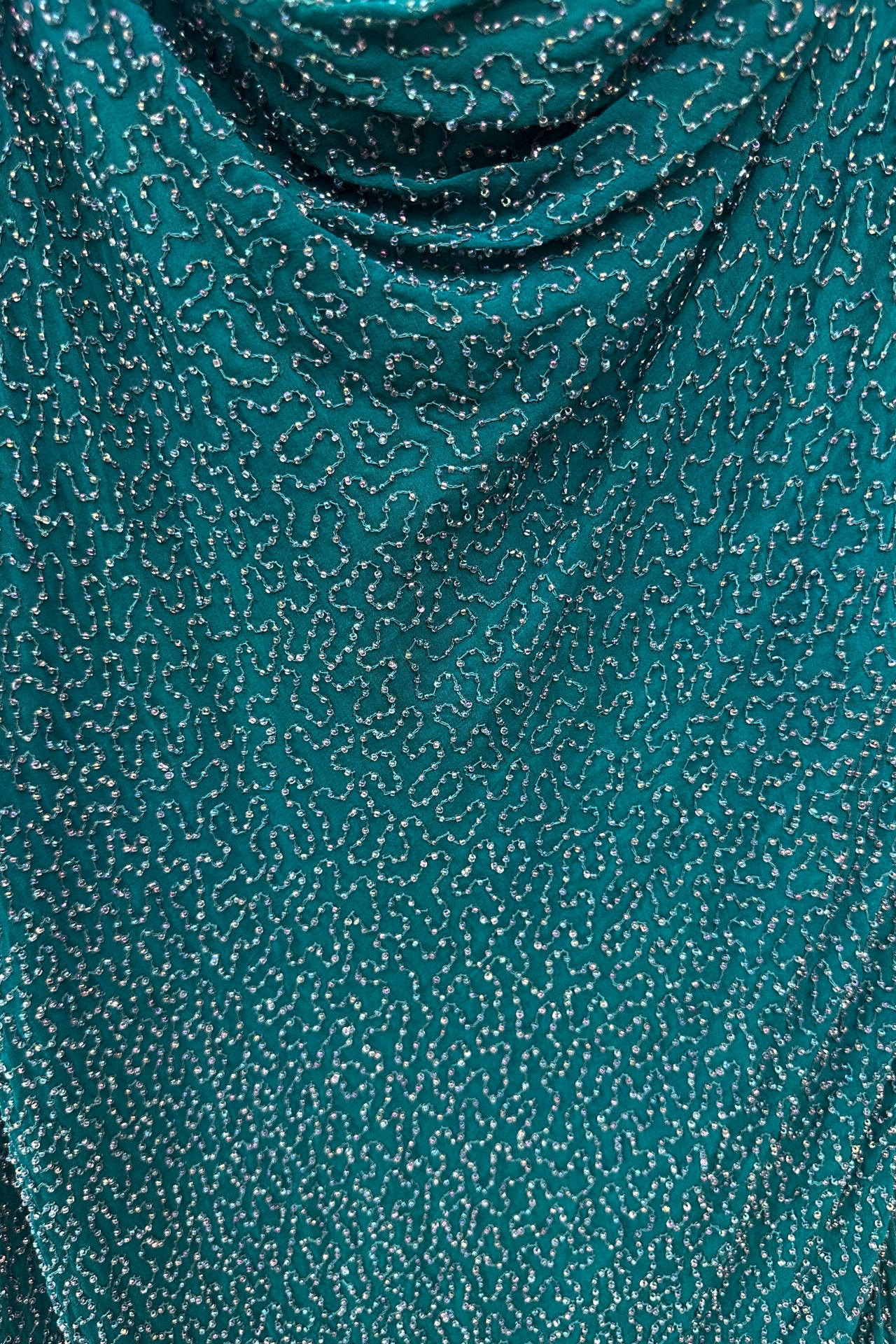 #165 Laurence Kagan Gown Green | c. 208 | Size 14
