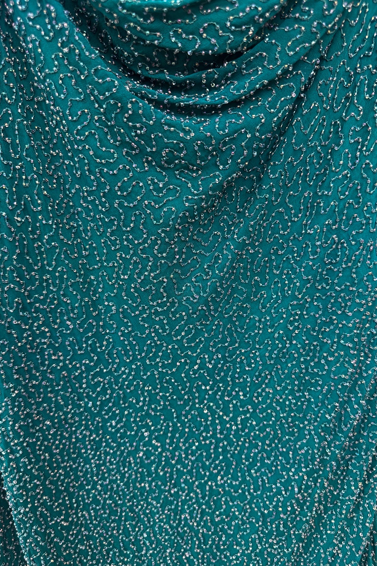 #165 Laurence Kagan Gown Green | c. 208 | Size 14