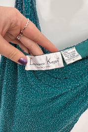 #165 Laurence Kagan Gown Green | c. 208 | Size 14