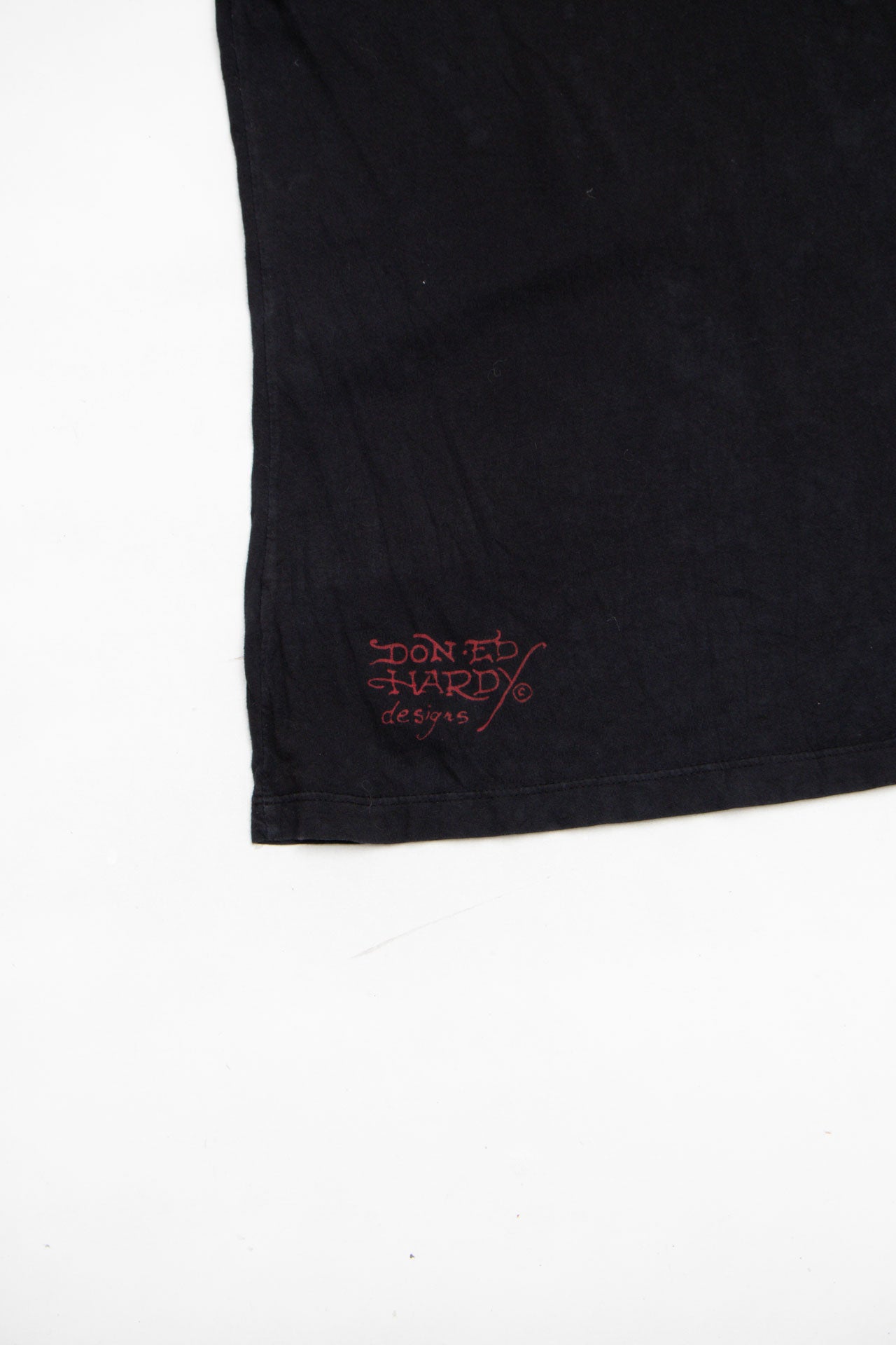 #63 USA Ed Hardy Black Tee | C.154 | Size 8