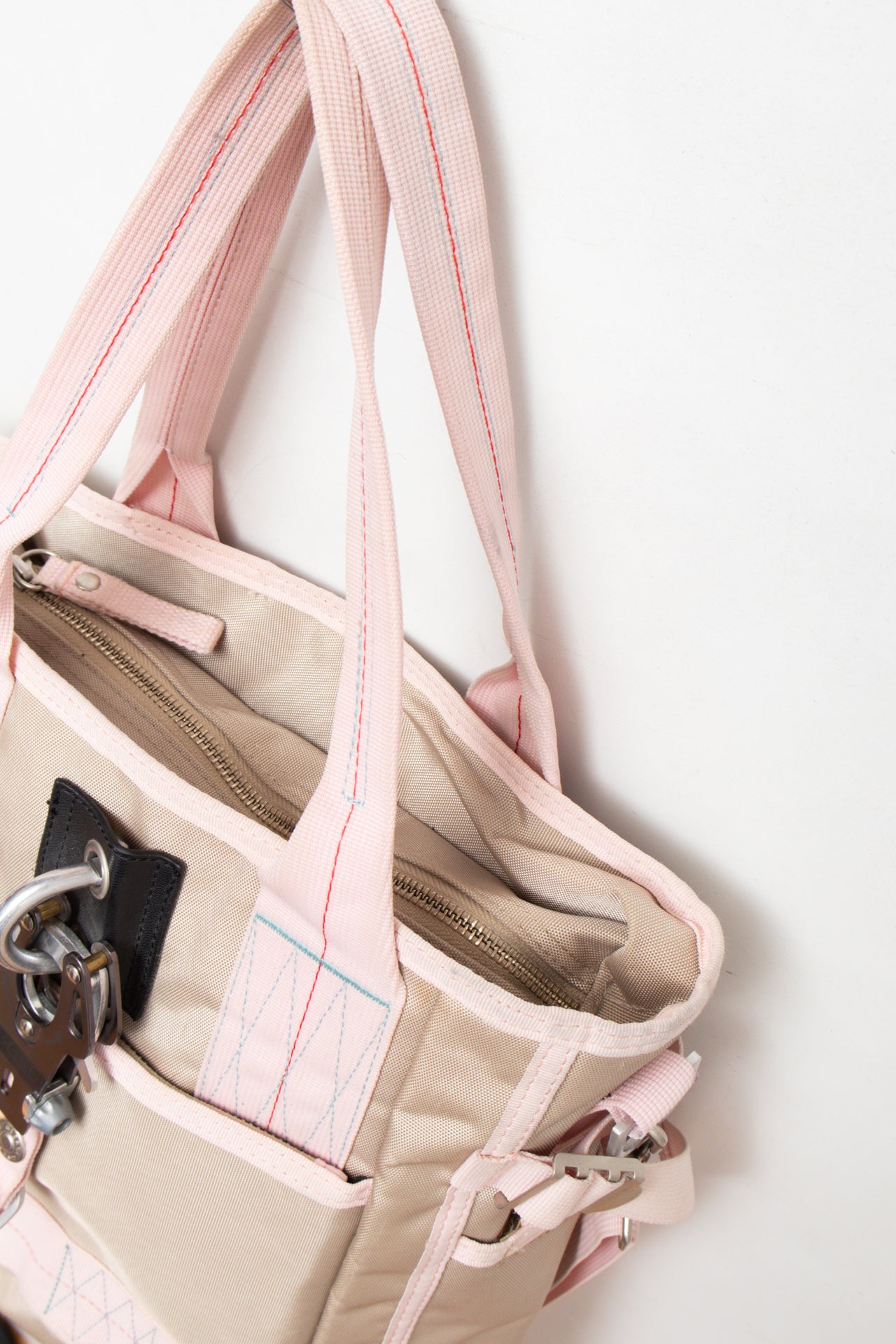 #248 George Gina & Lucy pink/brown tote bag | c. 160