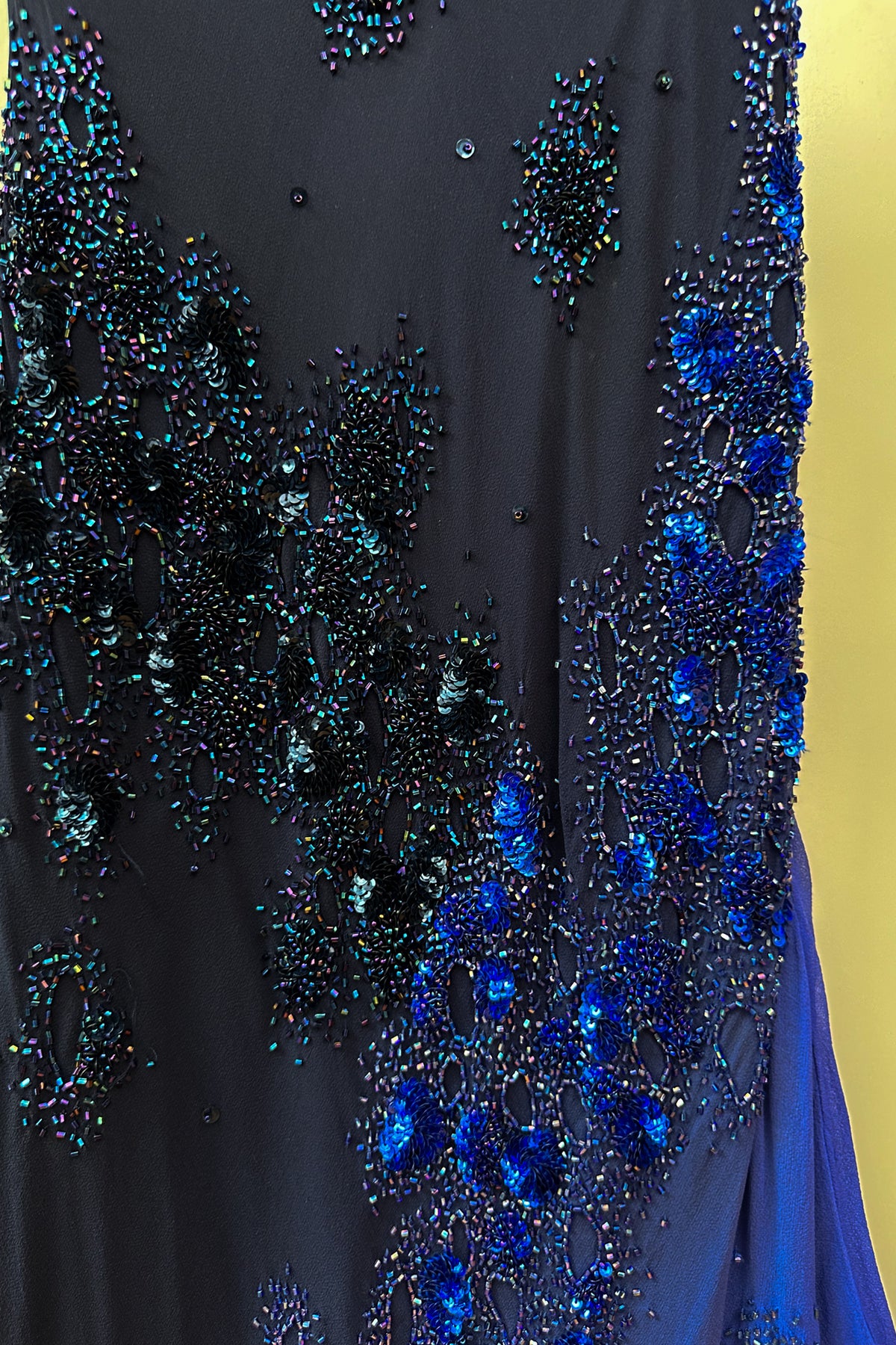 #166 *RARE* Sue Wong Gown Blue | c. 208 | Size 8