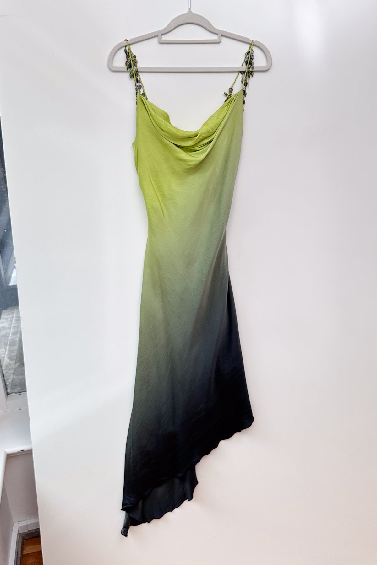 #167 Cache Silk Gown Green | c. 208 | Size 6/8
