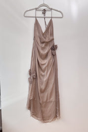 #170 Dainty Halter Gown Pink | c. 208 | Size 12