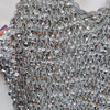 #174 Crotchet Dress Silver | c. 208 | Size 6