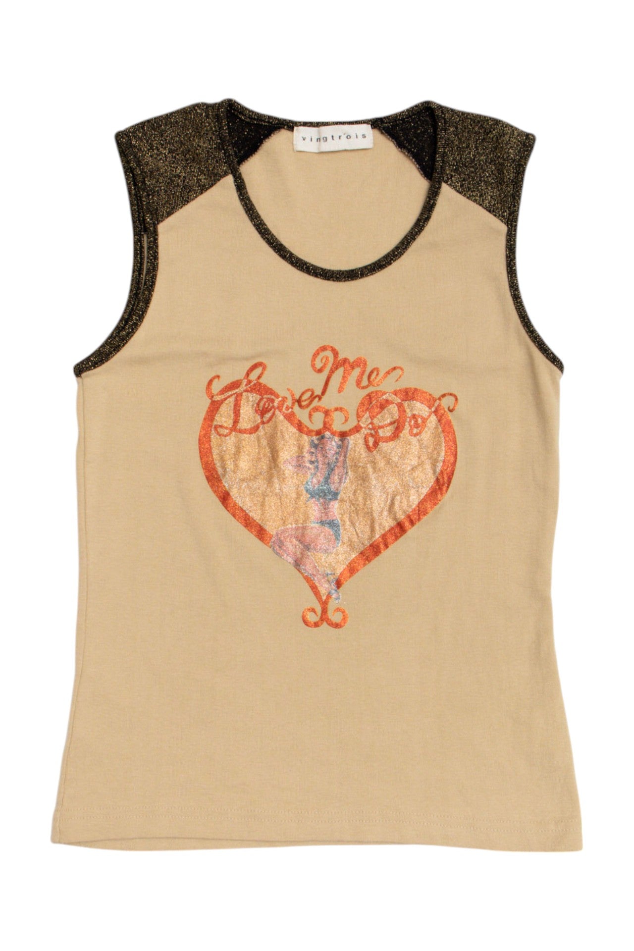 #68 Vingtrois Beige Tank | C.154 | Size 8