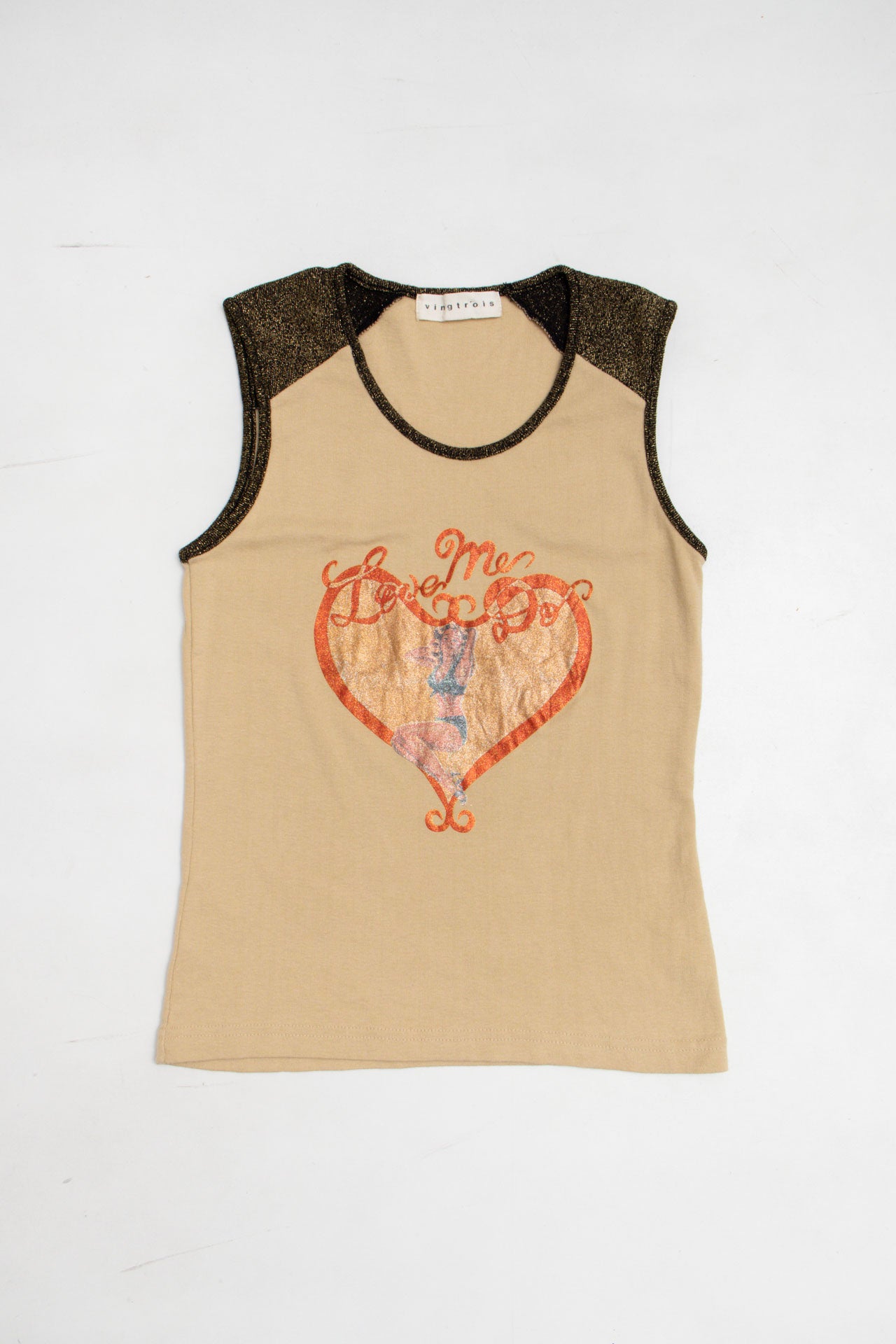 #68 Vingtrois Beige Tank | C.154 | Size 8