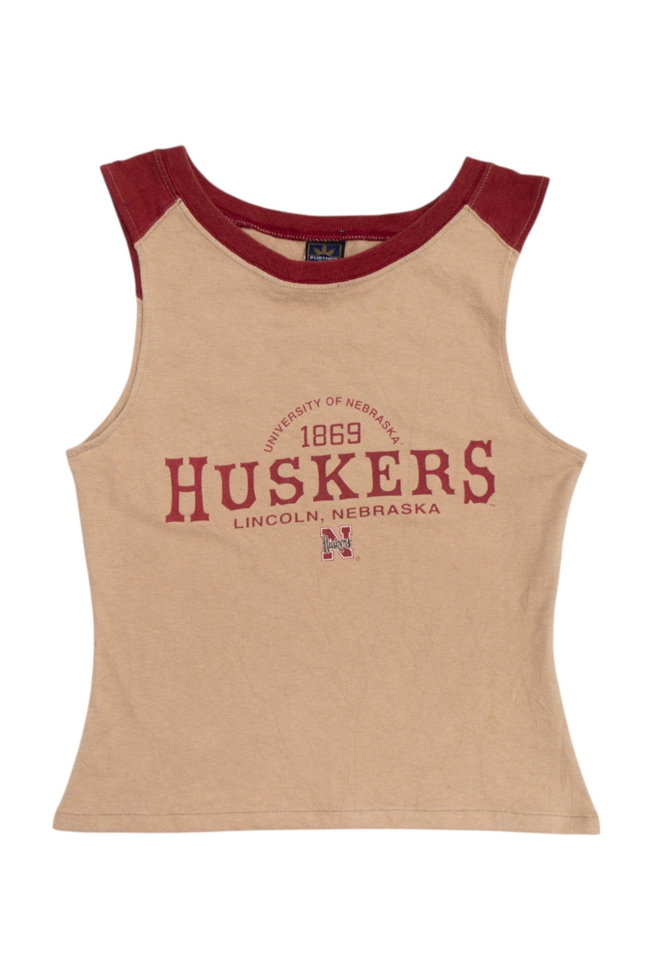 #69 Mexican Further Out  Beige Tank | C.154 | Size 6/8