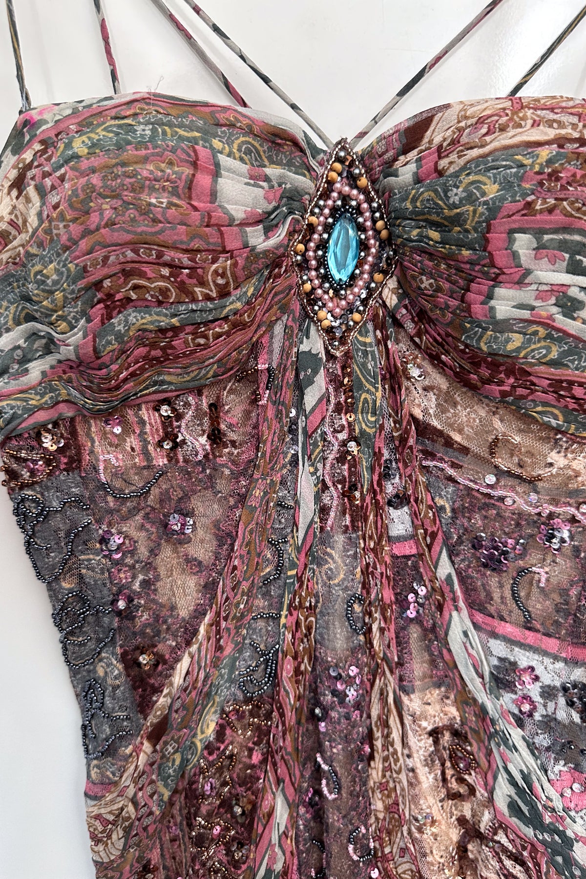 #179 Silk Diana Tais Gown Pink | c. 208 | Size 6
