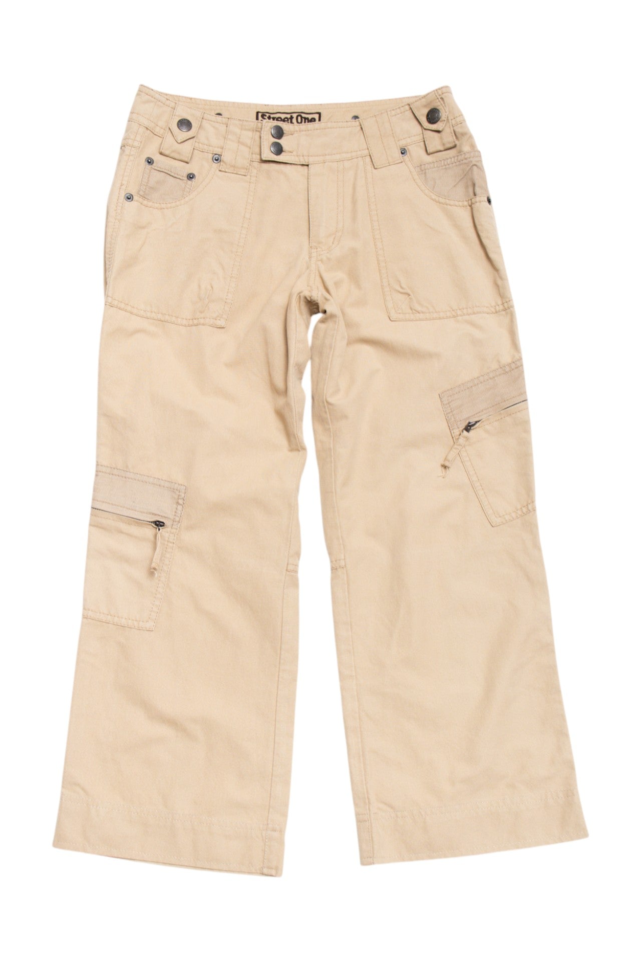 #191 Street One neutral toned capri | c. 160 | size 6