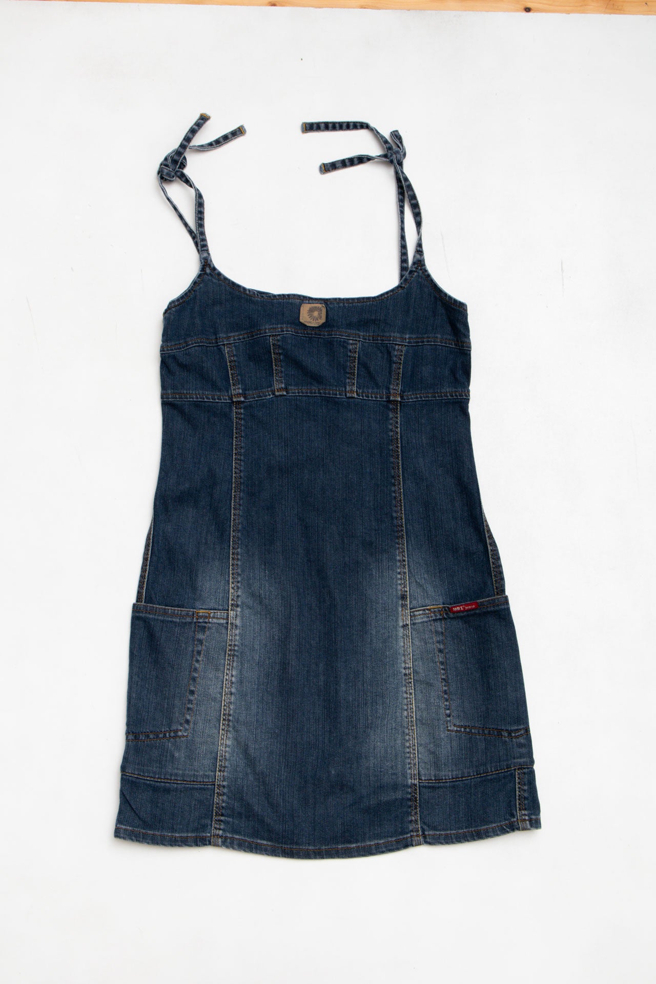 #71 MRZ Pocketed Denim Mini Dress | C.146 | Size 10