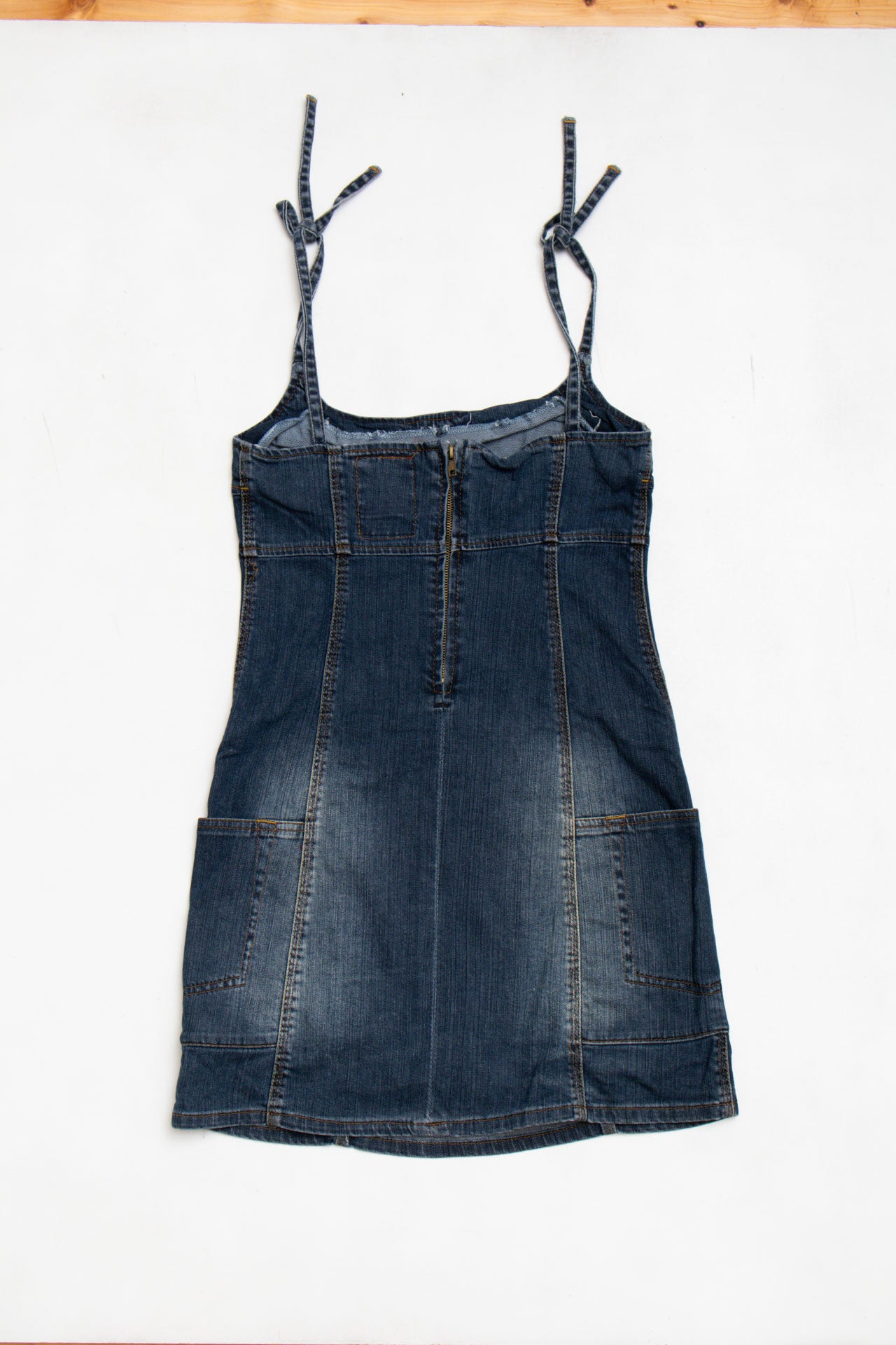 #71 MRZ Pocketed Denim Mini Dress | C.146 | Size 10