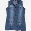 #77 Button Up Pleated Mini | C.146 | Size 12