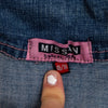 #77 Button Up Pleated Mini | C.146 | Size 12