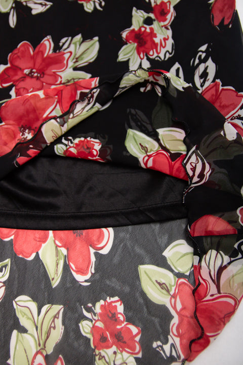 #51 Floral Maxi | Model Off Duty | Size 12